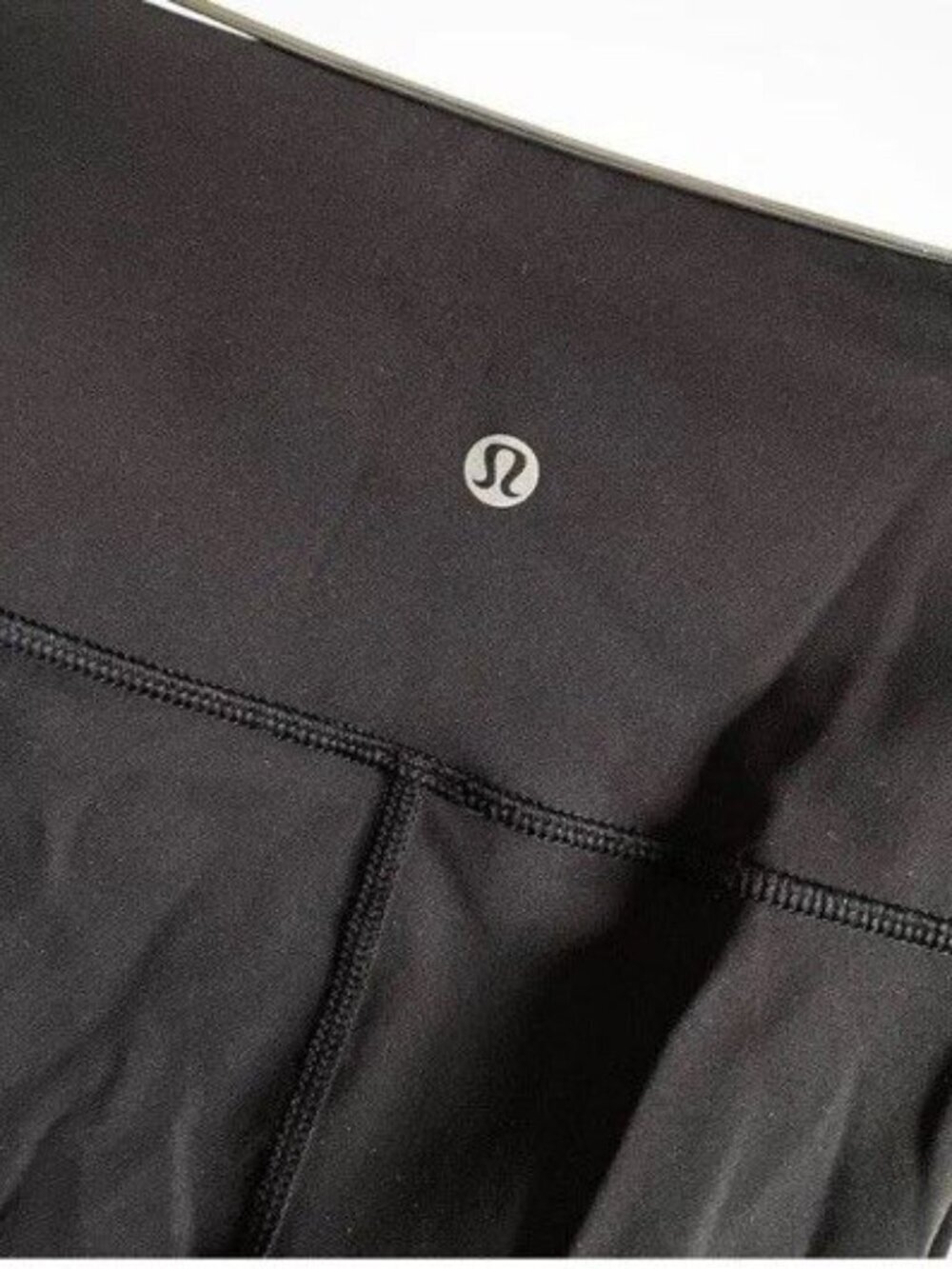 LULULEMON Athletica Activewear High Waist Capri Crop Color Black Size 20